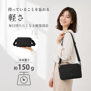 ショルダーバッグ レディース 軽い 軽量 ナイ...の詳細画像5