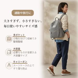 リュック レディース 軽量 ナイロン 小さめ ...の詳細画像1