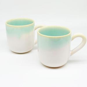 萩焼 山根清玩 青萩 ゆらぎ鉢 サイズ：21.5 × 7.2cm M54437500-841