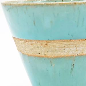 美濃焼 マグカップ 青均窯 粉引 おしゃれ 青...の詳細画像4