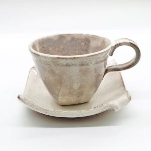 萩焼 コーヒーカップ ペア 彩紫 木箱入 おしゃれ 古稀 古希 喜寿 紫