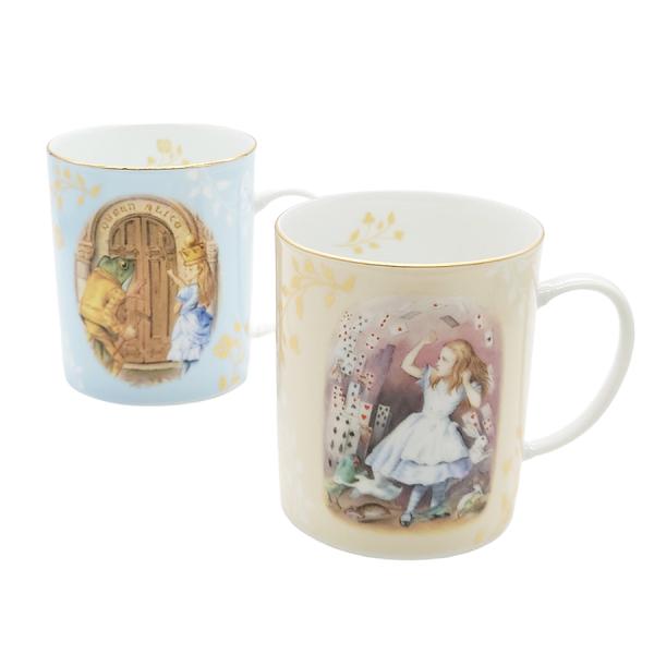マクミラン アリス マグカップ ペア 日本製 マグ 不思議の国のアリス 鏡の国のアリス かわいい お...