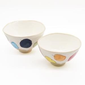 波佐見焼 茶碗 ペア ポム 夫婦茶碗 りんご ...の詳細画像2