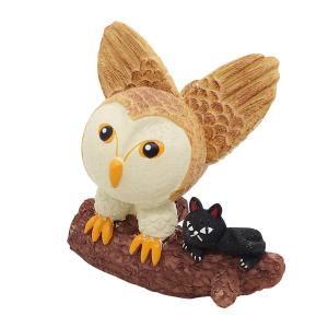 津軽びいどろ 子 ふくろう 紫苑 紫 古希 喜寿 縁起物 招福 ガラス