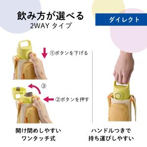 タイガー魔法瓶 真空断熱ボトル MTA-Q08...の詳細画像3