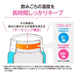 象印 シームレスワンタッチマグ 0.36L S...の詳細画像4