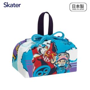 スケーター お弁当袋 ワンピース 日本製 メール便対応 4973307677380 KB7 キャラクター 子ども 巾着袋 マチ付き