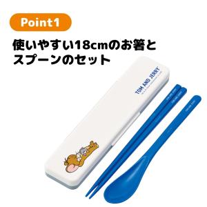 スケーター 抗菌コンビセット お箸 スプーン ...の詳細画像1