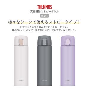 サーモス 真空断熱ストローボトル 水筒 0.5...の詳細画像1