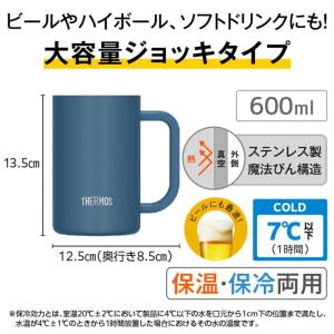 サーモス 真空断熱ジョッキ JDK-602C ...の詳細画像2