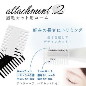 ドリテック 眉コーム付シェーバー SV-101...の詳細画像5
