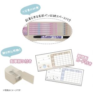 クラックス 2026 コンパクト両面開きペンケ...の詳細画像2