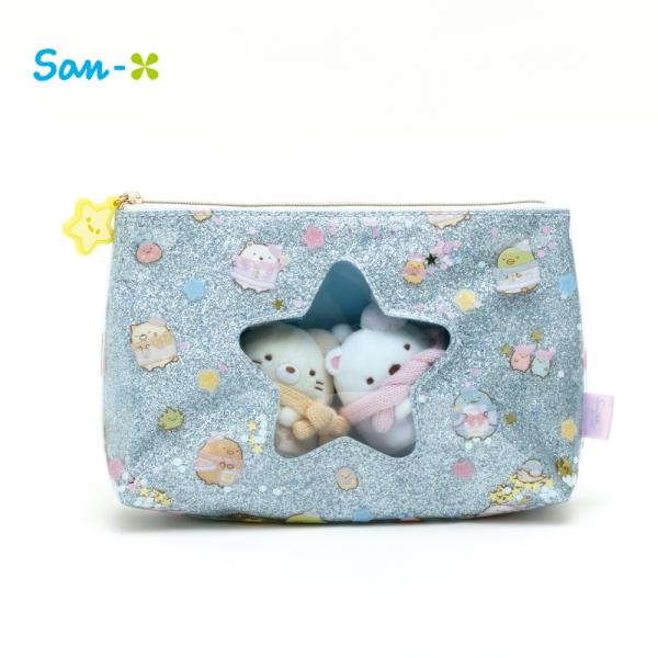 サンエックス すみっコぐらし とかげとおかあさんときらきらな夜 ポーチ CA47801 メール便対応...