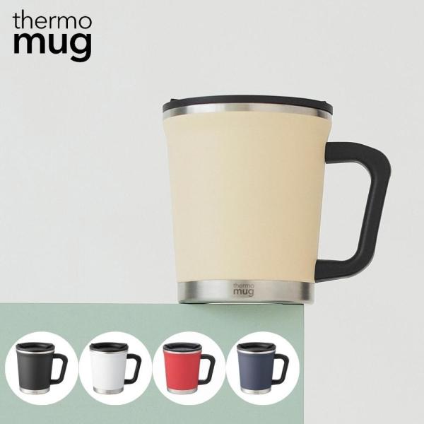 thermo mug マグカップ DM18-30 300ml 蓋付き ステンレス 保温 保冷 タンブ...