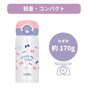 サーモス 水筒 直飲み ワンタッチ 350ml...の詳細画像2