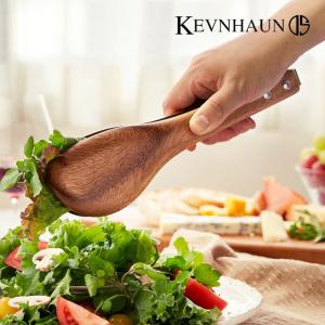 ケヴンハウン(Kevnhaun) 木製トング 天然木 取り分け 木製 サラダ