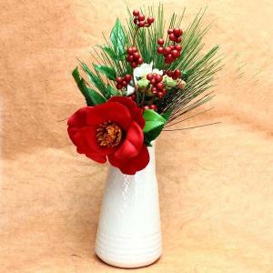 お花を選ばない 投げ入れ 花瓶 白 中国製 陶磁...の商品画像