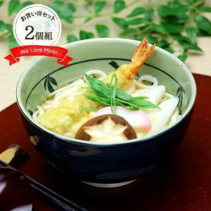 美濃焼古染唐草うどん丼 日本製 陶磁器 美濃焼 丼 どんぶり