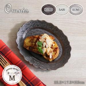 omnis オーバル プレート M 22.2cm...の商品画像