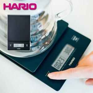 ハリオ HARIO コーヒー用品 ドリップスケール VSTN-2000B ドリップ スケール コーヒー 珈琲 測り おしゃれ ストップウォッチ ブラック 黒 計測器｜irodoristore