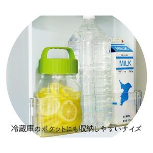 フルーツシロップ びん グリーン 保存びん シ...の詳細画像2