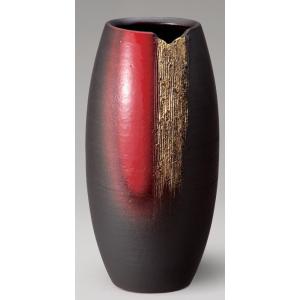 花瓶 陶器 信楽焼 花器 花入 火色小花花瓶 彩り屋 : 彩り屋 - 通販