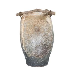 花瓶 陶器 信楽焼 花器 花入 古陶舟形花入 : 彩り屋 - 通販 - Yahoo