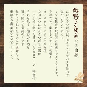 はちみつ 国産 奥熊野山蜜 600g 日本ミツ...の詳細画像5
