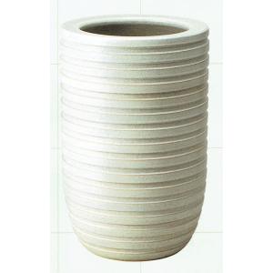 傘立て 陶器 信楽焼 千段白(チタンマット釉)傘立(L) 屋外 傘たて 傘入れ 傘置き 玄関収納 おしゃれ｜彩り屋