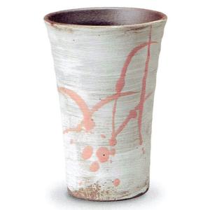 花ちらし(ピンク)フリーカップ 信楽焼 陶器 キッチン 和食器 コップ｜irodoriya