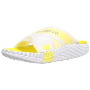 ニューバランス スポーツサンダル 360 SLIDE レディース WHITE/YELLOW(BY) 25 cm B｜irodoriyasyouten