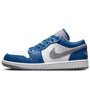 ナイキ エア ジョーダン 1 ロー AIR JORDAN 1 LOW トゥルーブルー/セメントグレー 553558-412 日本国内正規品 28