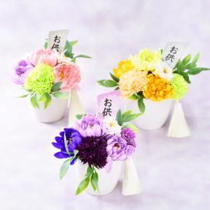仏花 ソープフラワー シャボンフラワー 花器付...の詳細画像2