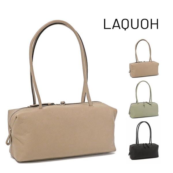 ラクーオ 本革 日本製 レザーミニボストン LAQUOH BOSTON BAG LEATHER MI...