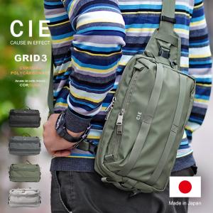 1年保証 CIE GRID3 2way スリングバッグ ショルダーバッグ シー グリッド3 メンズ 032057 80サイズ｜irohamise