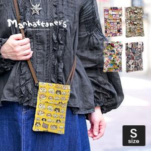 マンハッタナーズ ミニショルダーバッグ 071-2430 みんなでモノグラム Manhattaner's（マンハッタナーズ） モノグラム ミニショルダーバッグ