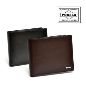 ポーター シーン ウォレット 110-02928 吉田カバン PORTER 日本製 SHEEN 純札入れ 財布 二つ折り財布 小銭入れなし 60サイズ｜irohamise