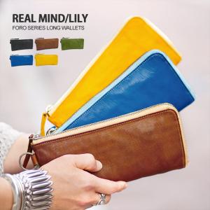 1年保証 プレケア特典 リアルマインド リリー L字ファスナー 長財布 130316 フォロ 馬革 レディース REALMIND LILY FORO 60サイズ