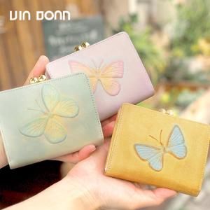 とても綺麗♡ANNA SUI がま口 財布 蝶々 花柄 刺繍 バタフライ正規品 ANNA SUI（アナスイ） 財布 ララ 口金二つ折り財布 レース がま口