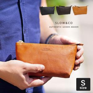 SLOW 最大55%☆2/1迄 ポーチ メンズ レディース 大きめ 小物入れ
