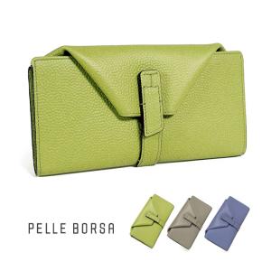 プレケア特典 1年保証 ペレボルサ 財布 ギャルソンウォレット フィーネグッズ PELLE BORSA 長財布 レディース 5447 60サイズ｜irohamise