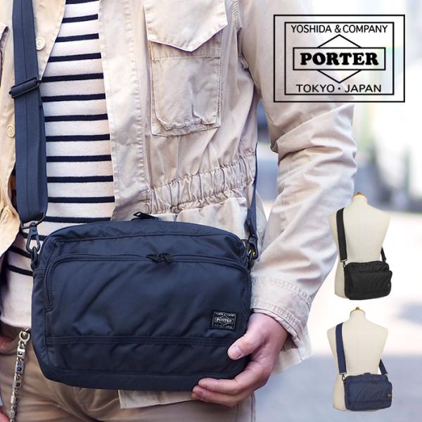 ポーター フラッシュ ショルダーバッグ 689-05949 吉田カバン PORTER 日本製 B5 ...