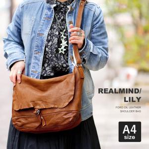 【返品交換無料★】リリー リアルマインド フォロ ショルダー バッグ 本革 REALMIND FORO レディース メンズ 110065 馬革 1年保証 プレケア特典
