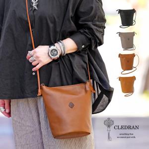 CLEDRAN（クレドラン） フラム 2way お財布ポシェット 本革 ブランド
