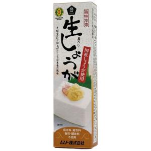 9個までなら全国一律送料300円(税込) 旨味本来・生おろししょうがチューブ