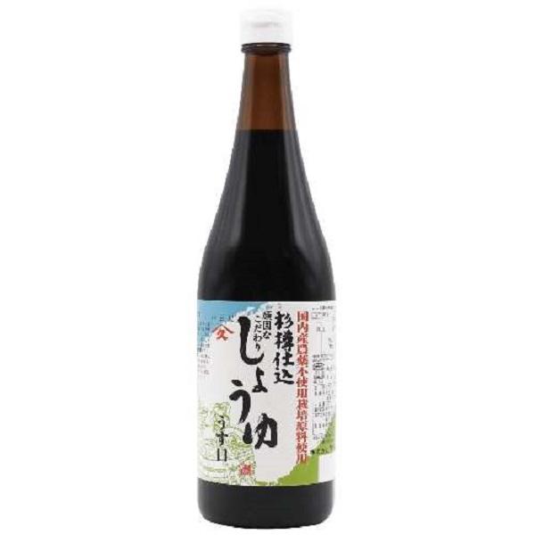 頑固・淡口醤油 720ml  ヤマヒサ