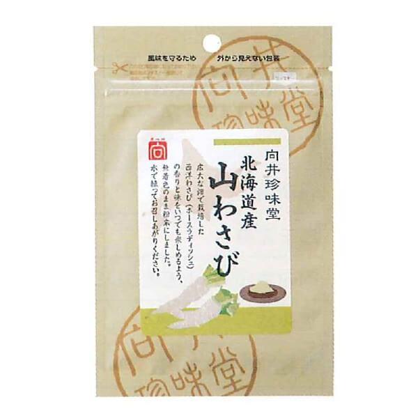 ★20個までなら全国一律送料300円(税込)★ 香辛料〈北海道産山わさび〉 12g 向井