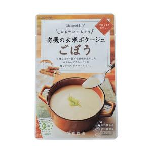 ★5個までなら全国一律送料300円(税込)★ 有機の玄米ポタージュ・ごぼう 135g 冨貴