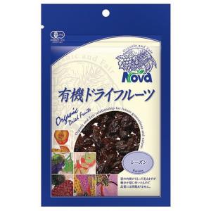 ★4個までなら全国一律送料300円(税込)★ 有機ドライフルーツ・レーズン 120g ノヴァ