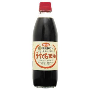 海の精国産・うすくち醤油 500ml 海の精